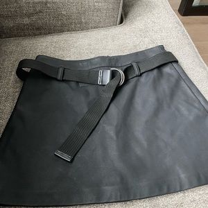 Zara Leather Skirt